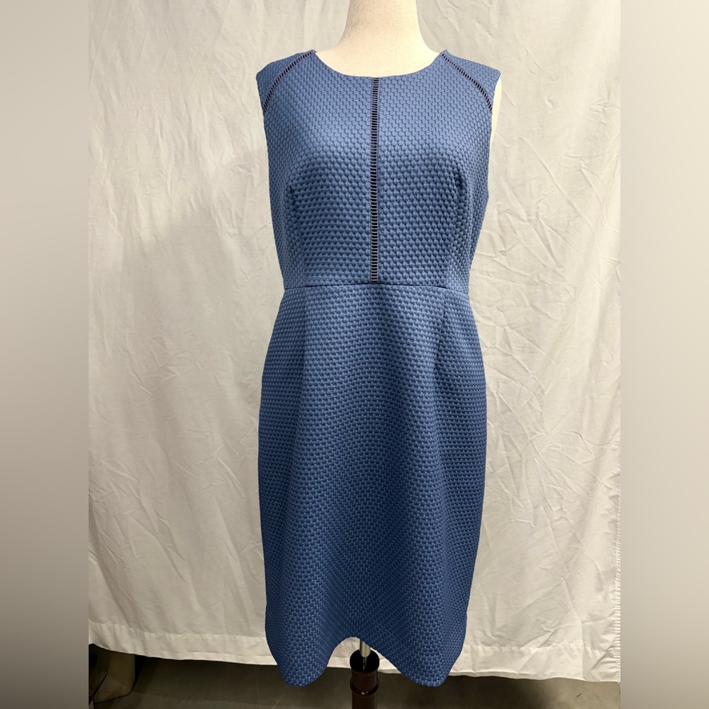 J. Crew Slate Blue Sleeveless Dress